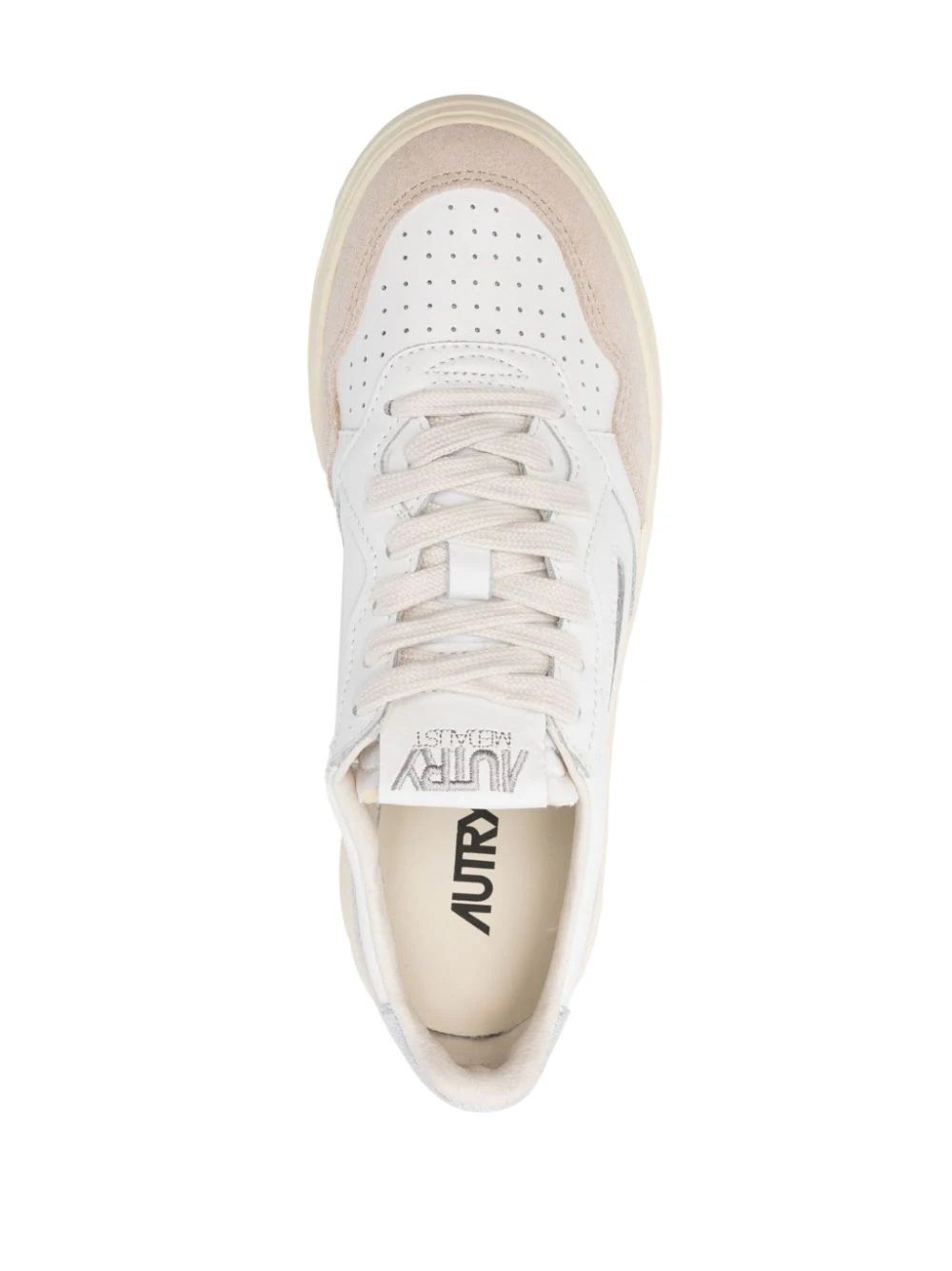 Autry FW24 Medalist Low: Premium Leather Sneakers for Women